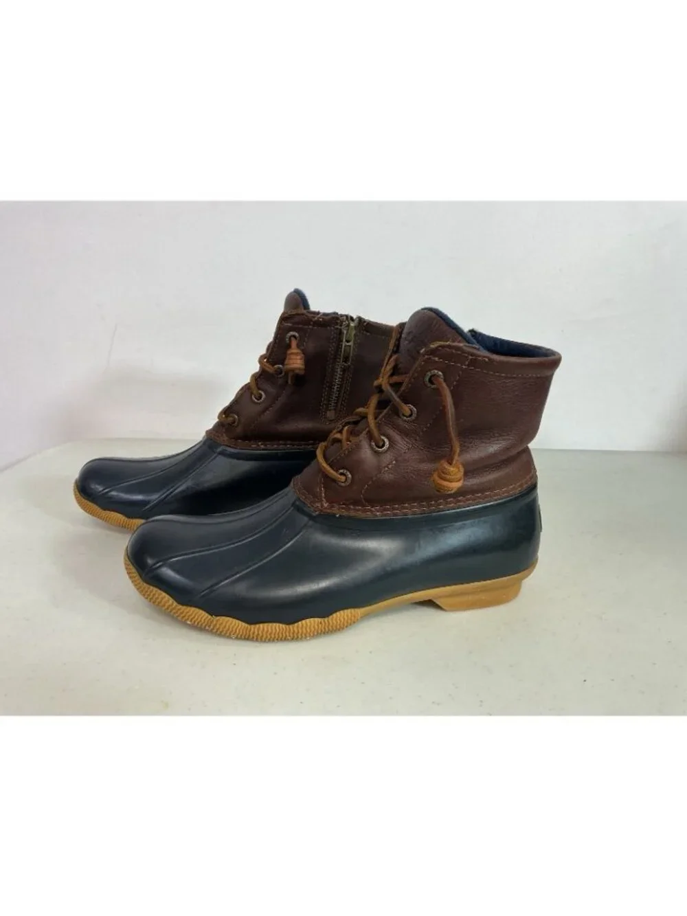 Sperry Leather Ankle Boots Waterproof Womens 7